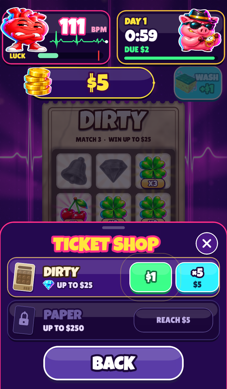 SCRATCHY ticket shop