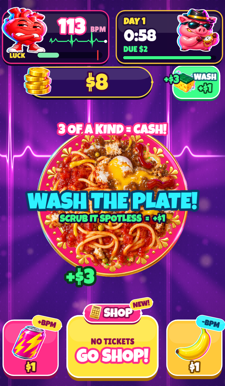 SCRATCHY dish washing side job